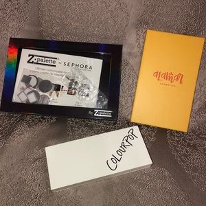 Makeup lot + z palette + colourpop